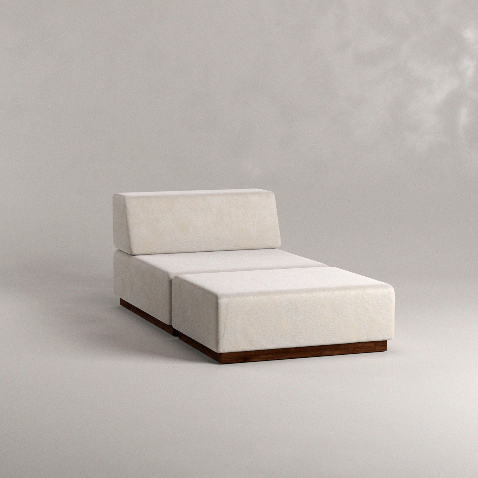 Nube Lounger Sofa + Ottoman